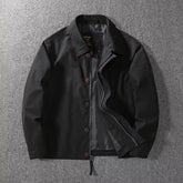 Business Casual Notch Lapel Blazer Men Windproof Overalls